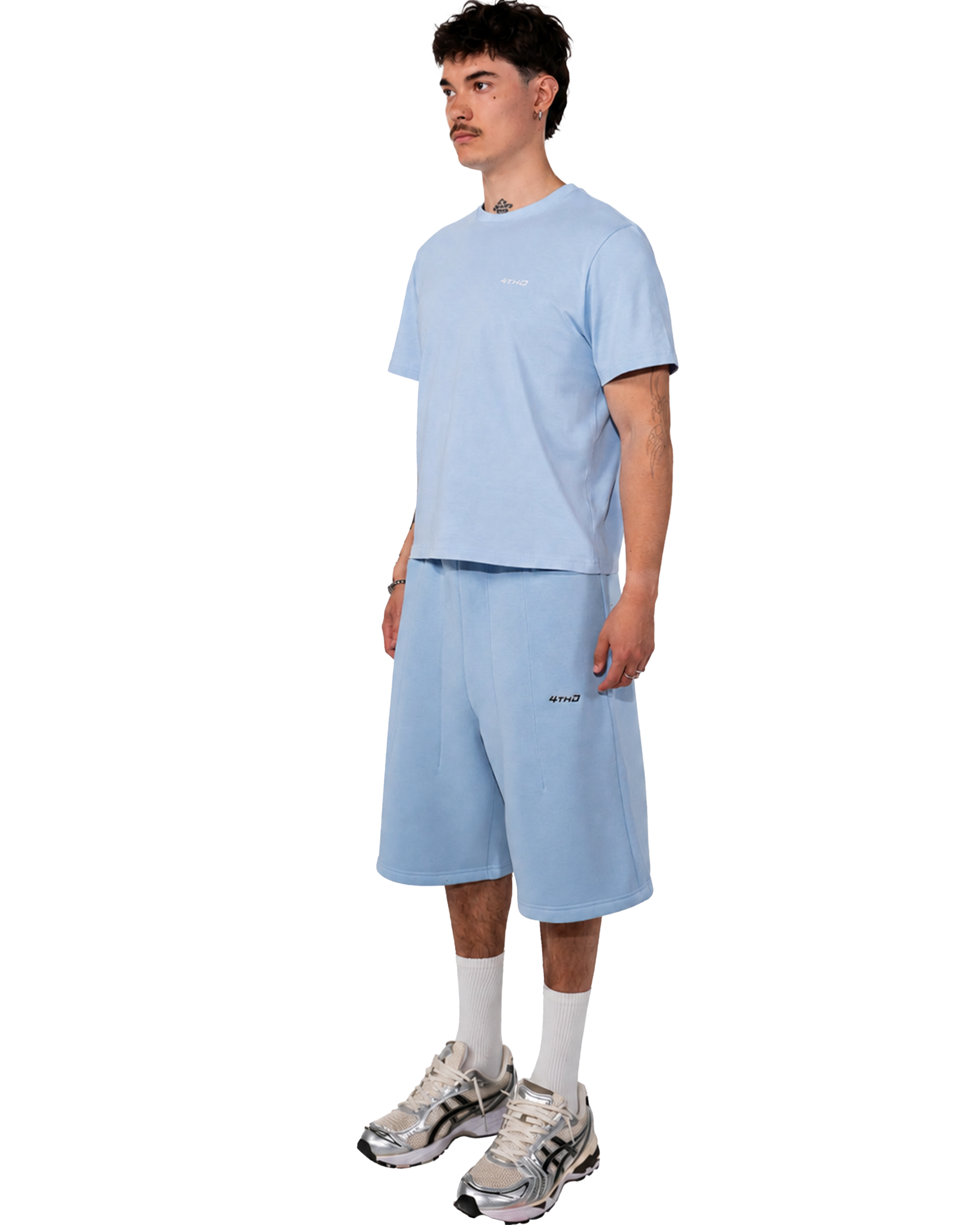 Slim Fit Tee - Sky Blue