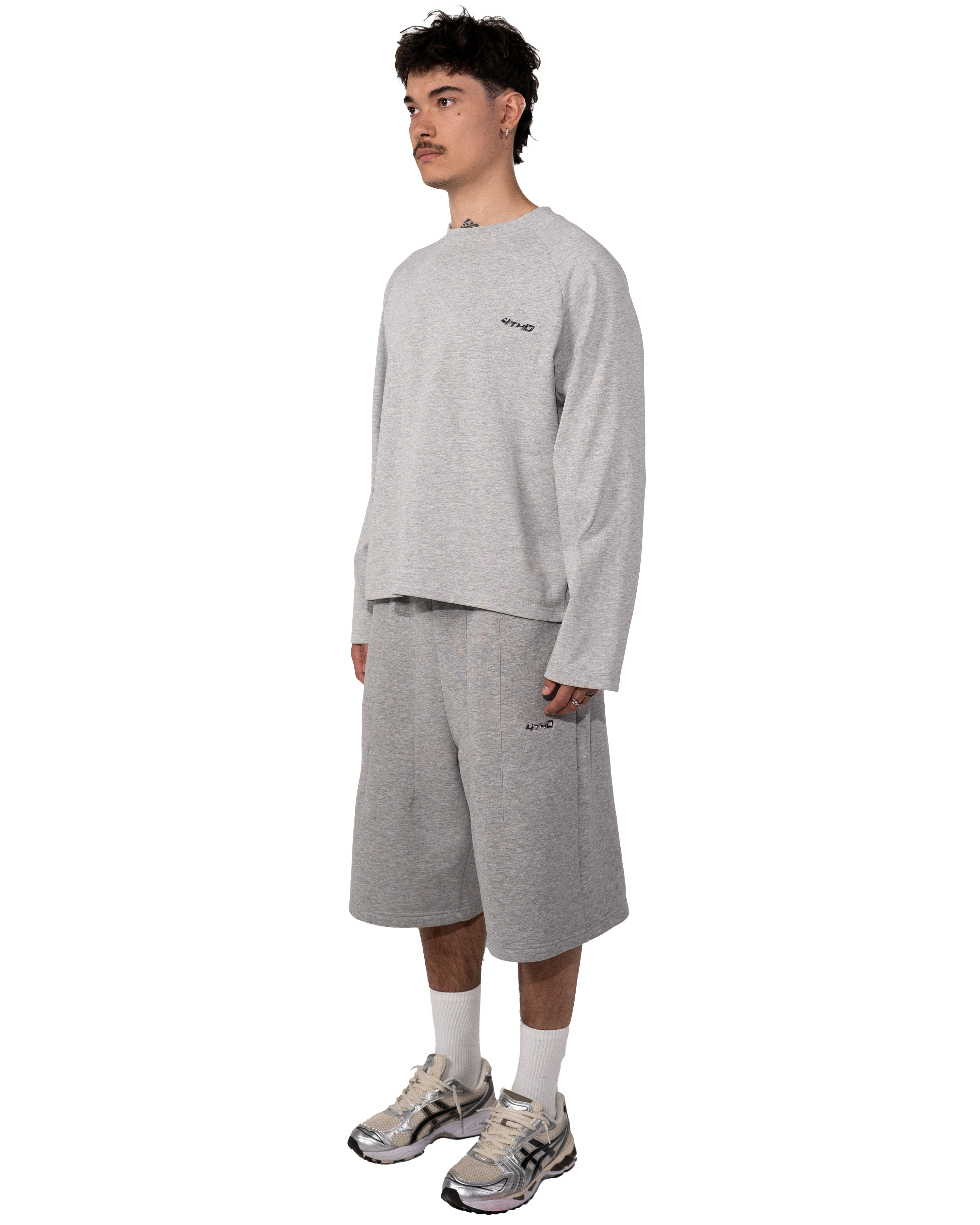 Longsleeve- Grey Melange