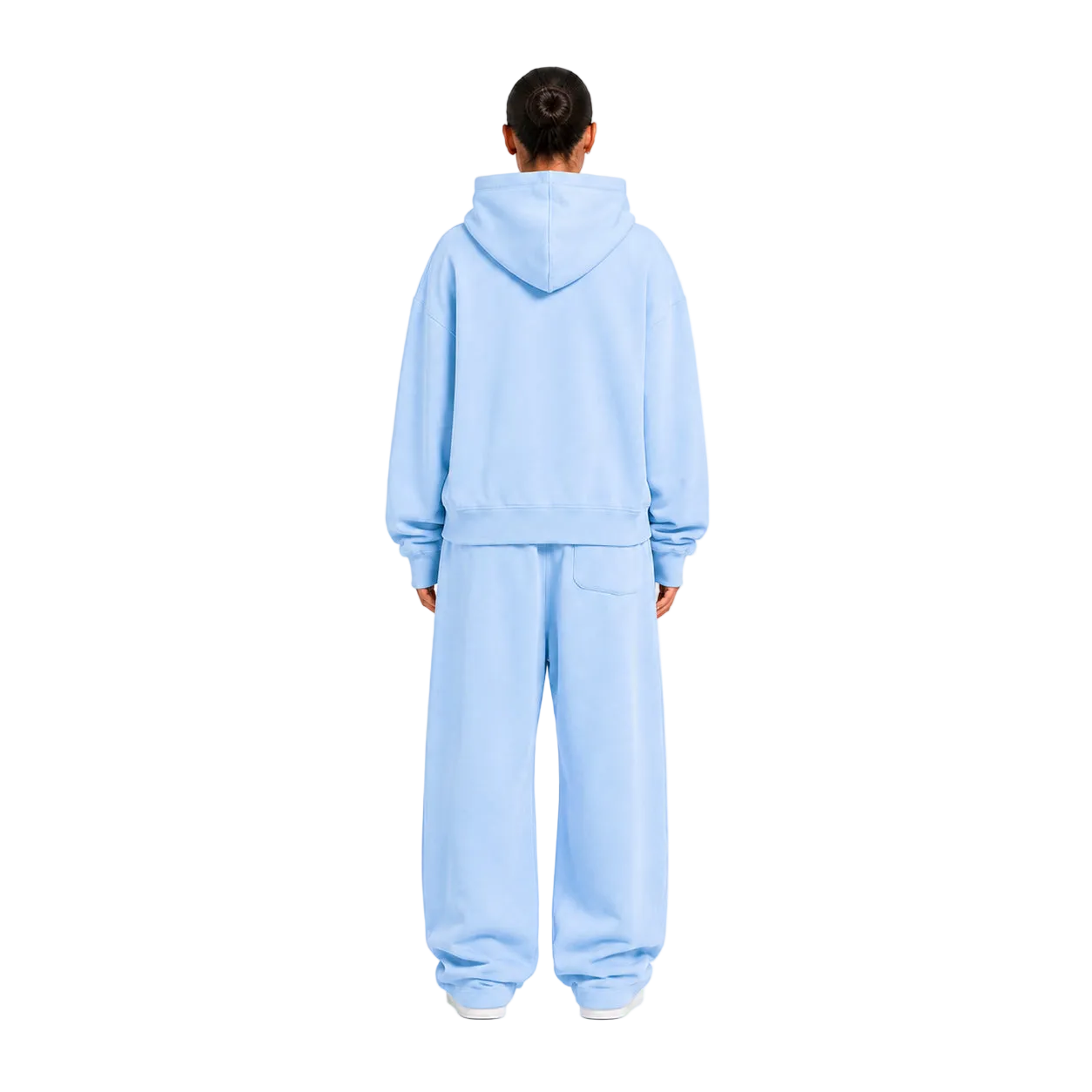 Zip Hoodie - Baby Blue