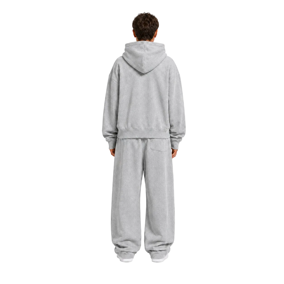 Hoodie - Grey Melange