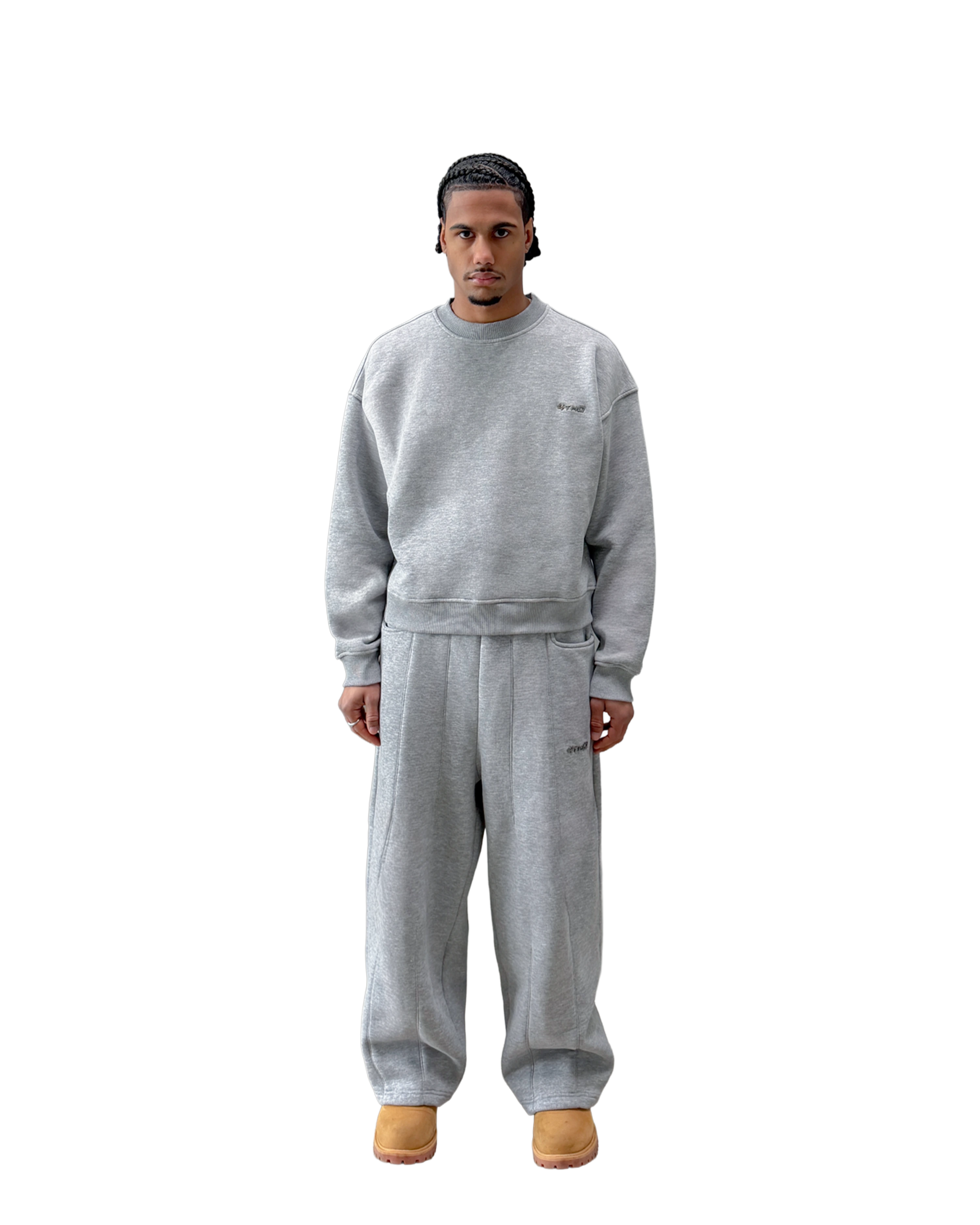 Crewneck - Grey Melange