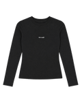 Cropped Longsleeve - Black