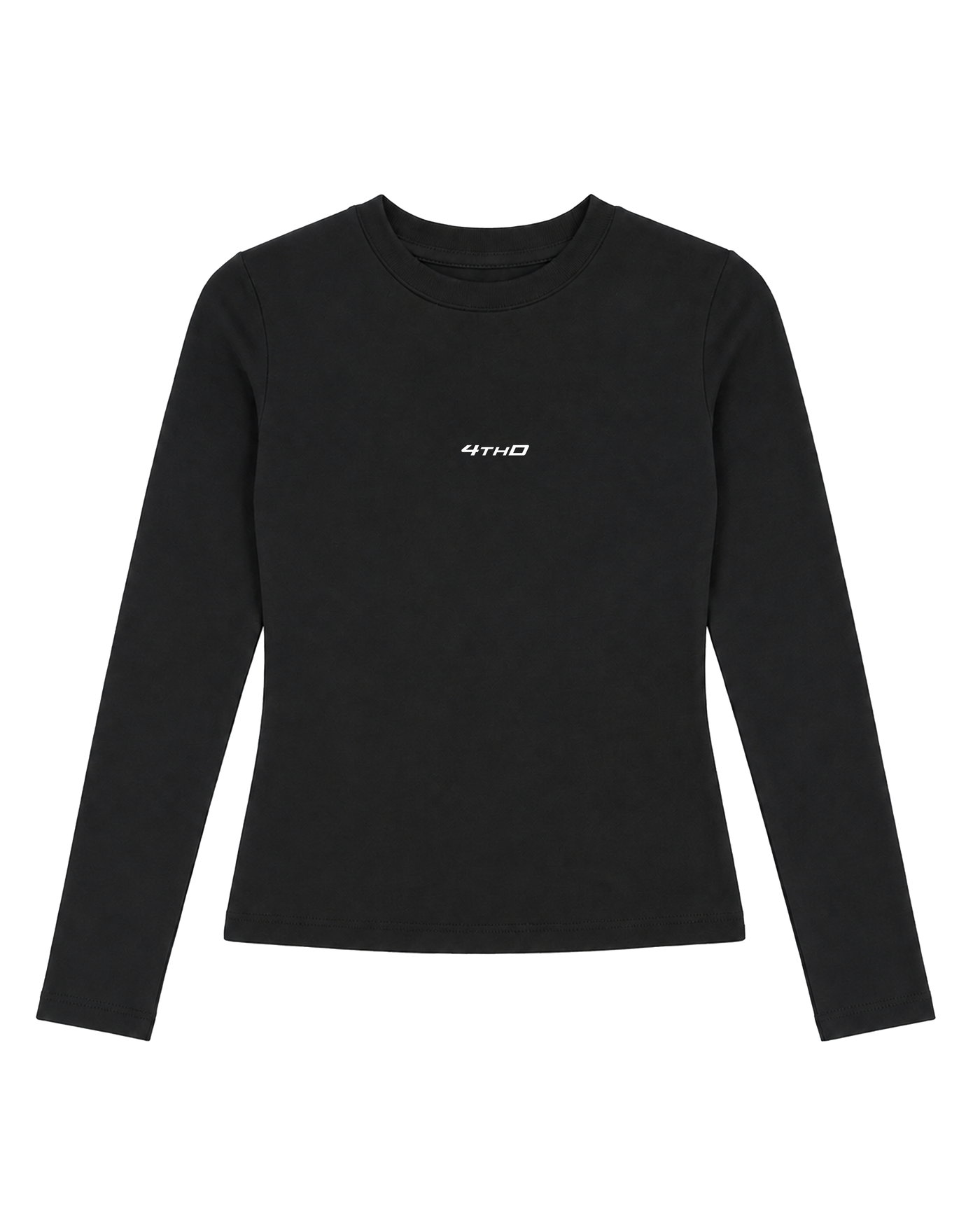 Cropped Longsleeve - Black