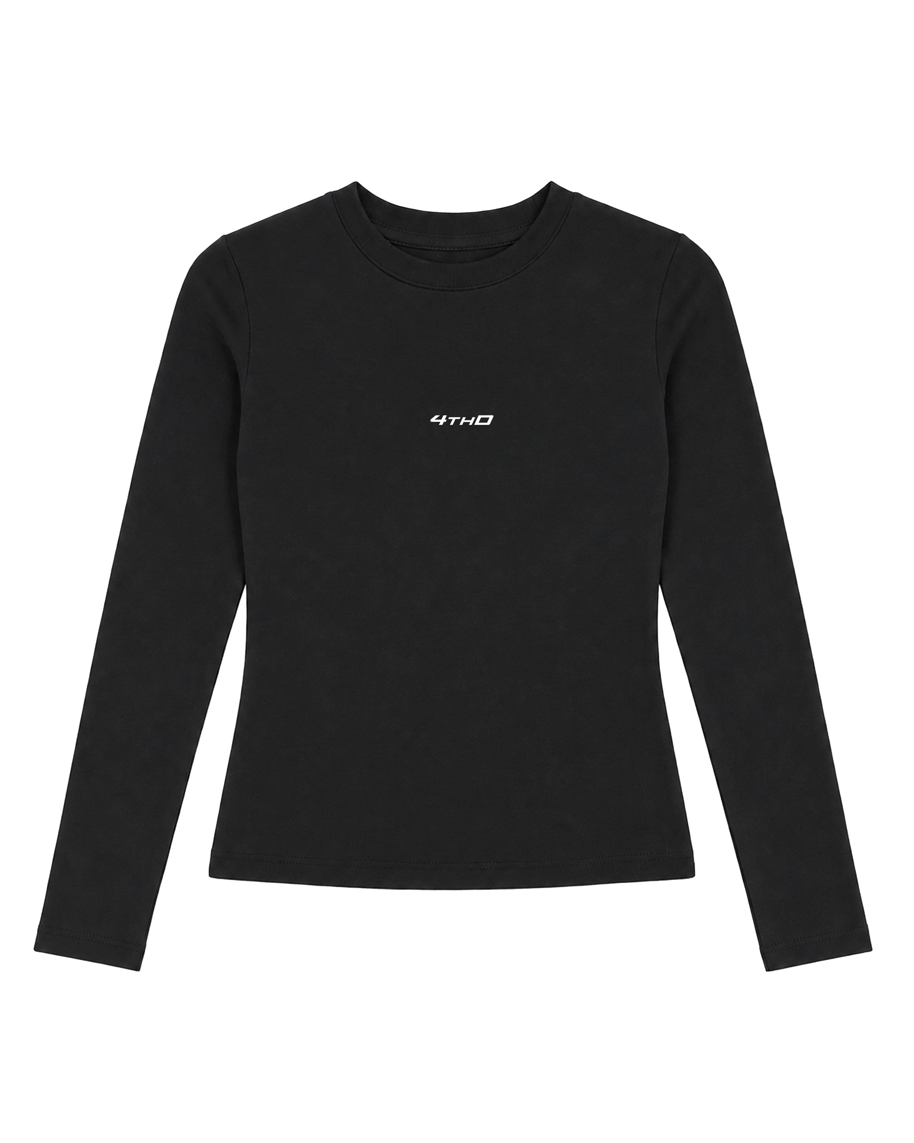 Cropped Longsleeve - Black