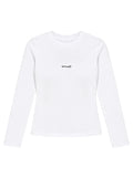 Cropped Longsleeve - White