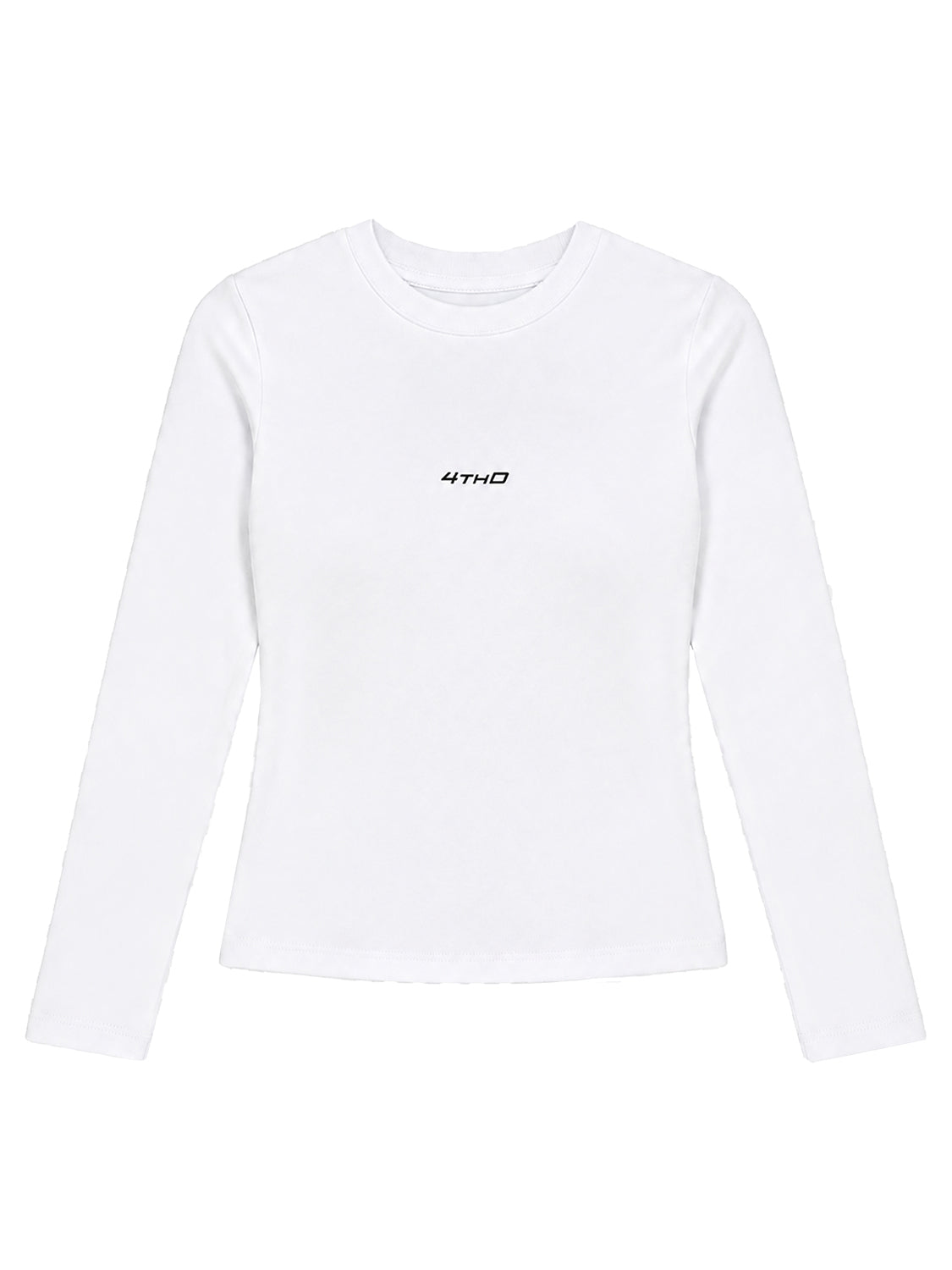 Cropped Longsleeve - White