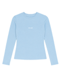 Cropped Longsleeve - Sky Blue