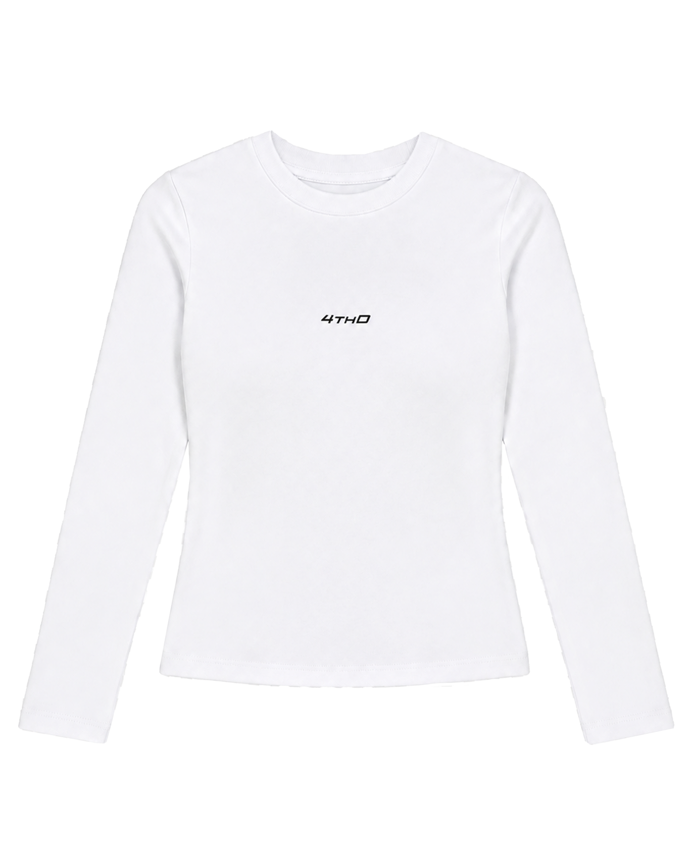 Cropped Longsleeve - White