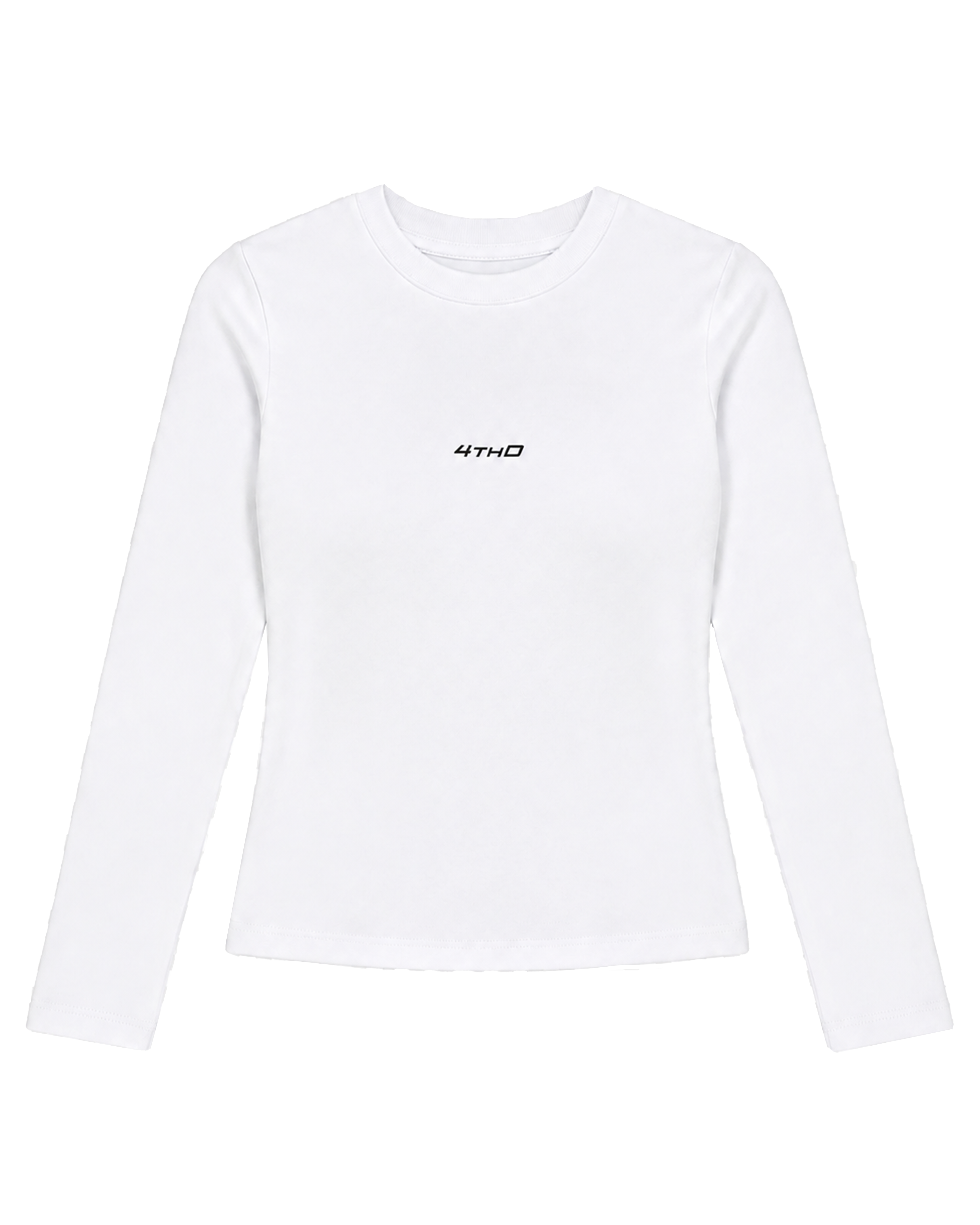 Cropped Longsleeve - White