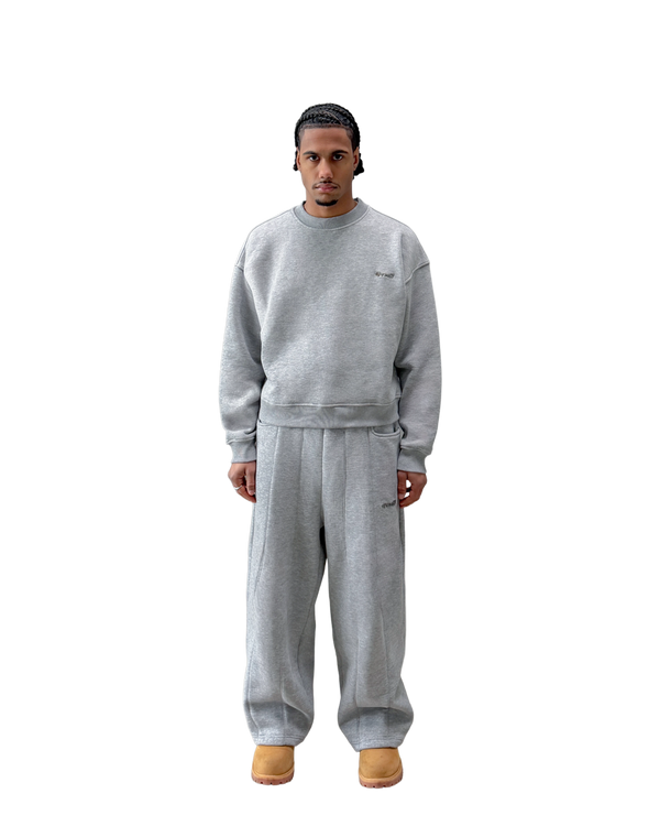 Crewneck - Grey Melange