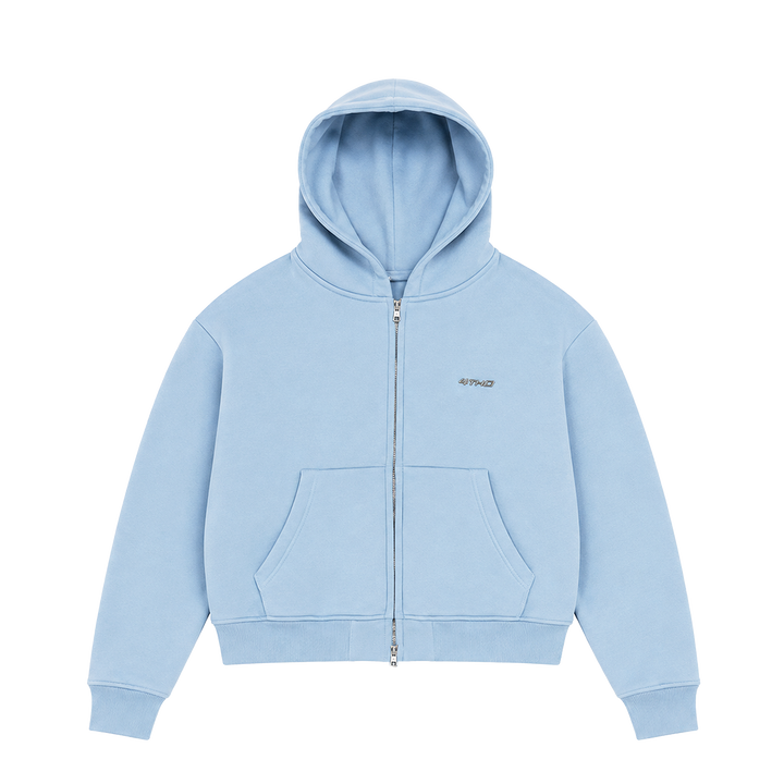 Zip Hoodie - Sky Blue