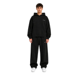 TRACKSUIT HOODIE - BLACK