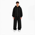 TRACKSUIT SET ZIP HOODIE & SWEATPANT - BLACK