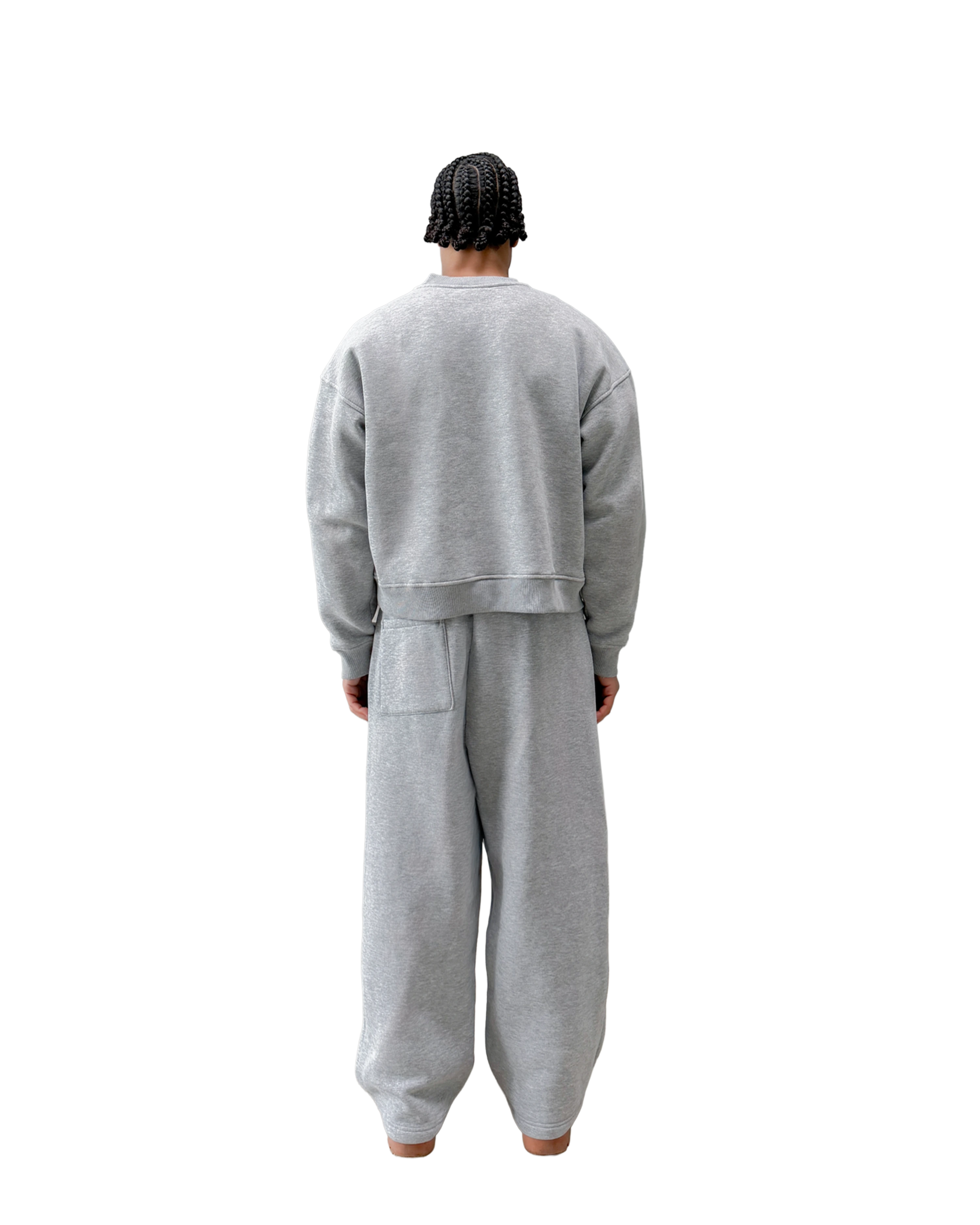 Crewneck - Grey Melange