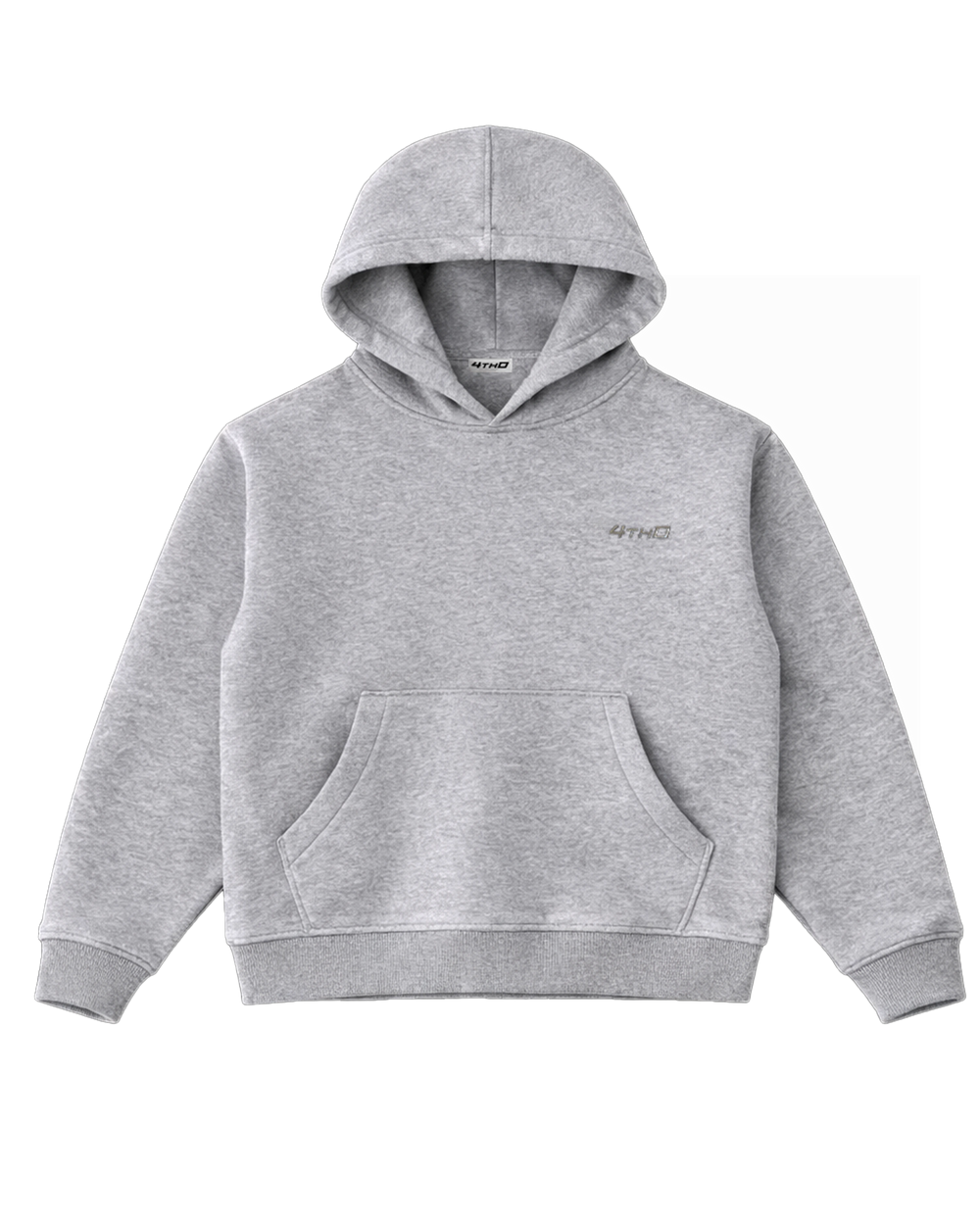 Hoodie Grey Melange