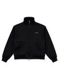 Zip Crewneck - Black