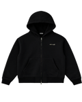 Zip Hoodie - Black